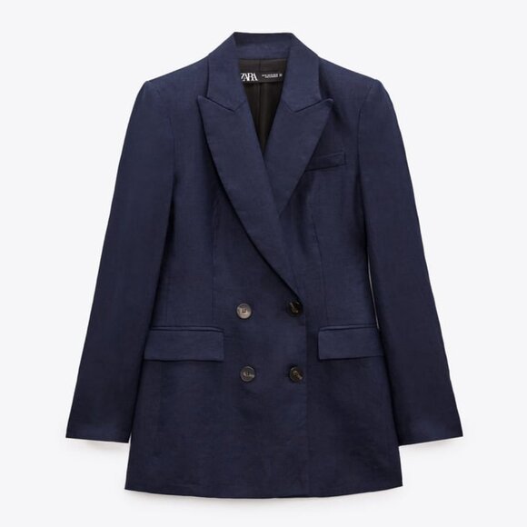 Zara Linen Blazer
